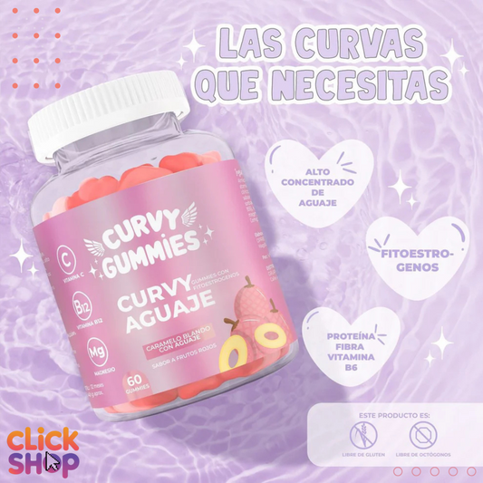 Curvy Gummies con Aguaje | Tu aliado para unas curvas soñadas